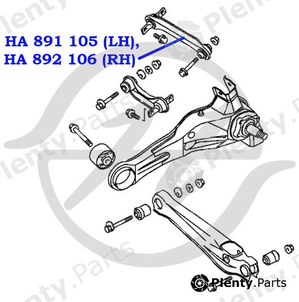  HANSE part HA892106 Replacement part