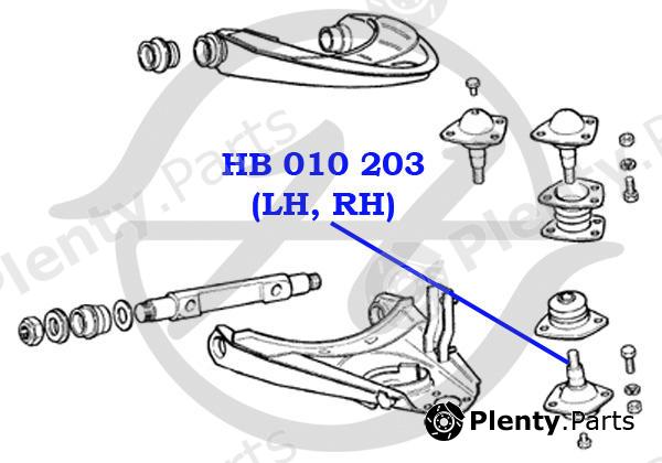  HANSE part HB010203 Replacement part