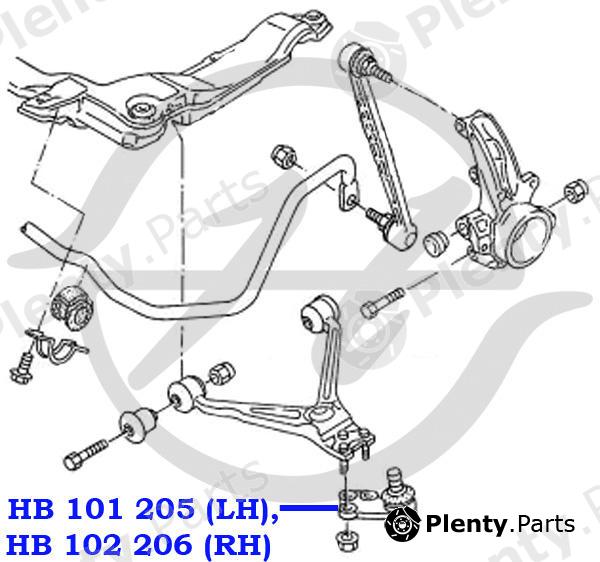  HANSE part HB101205 Replacement part