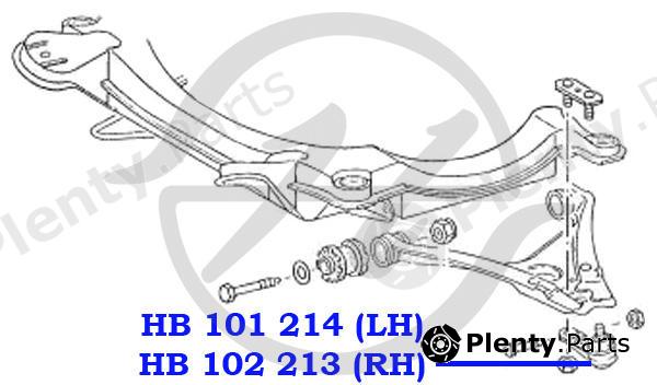  HANSE part HB101214 Replacement part