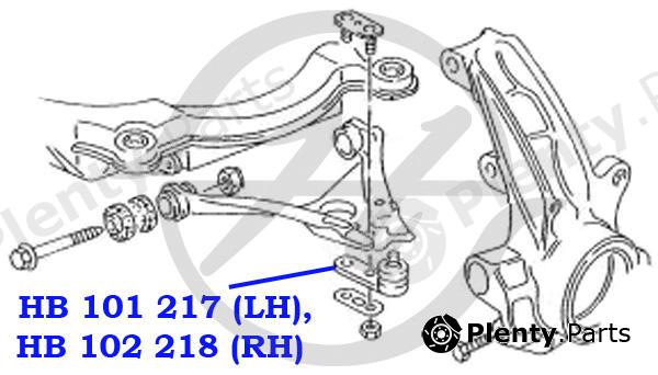  HANSE part HB101217 Replacement part