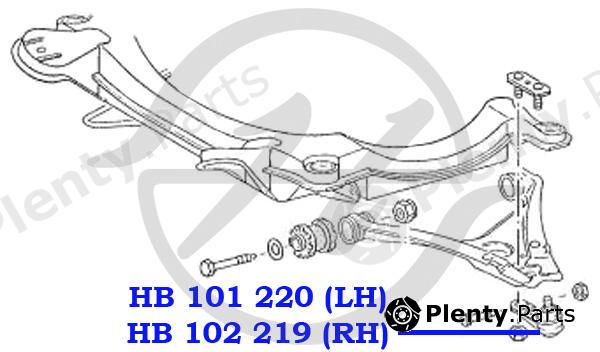  HANSE part HB101220 Replacement part