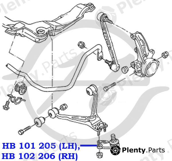  HANSE part HB102206 Replacement part