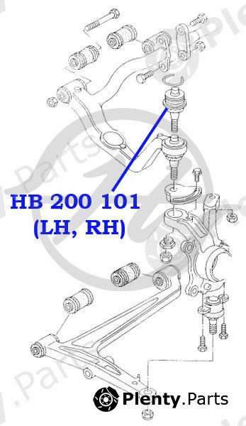  HANSE part HB200101 Replacement part
