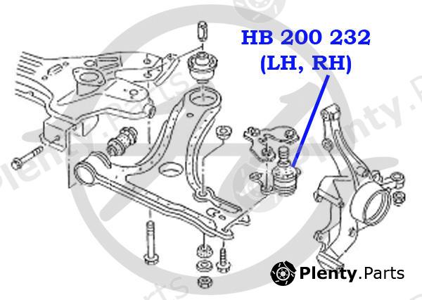  HANSE part HB200232 Replacement part