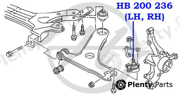  HANSE part HB200236 Replacement part