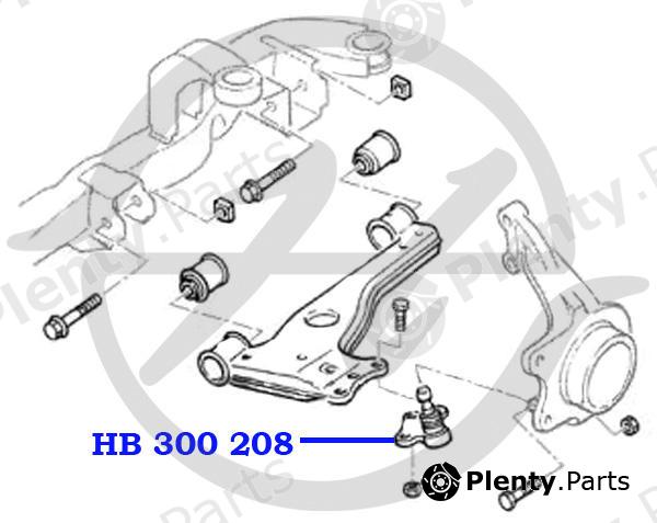  HANSE part HB300208 Replacement part