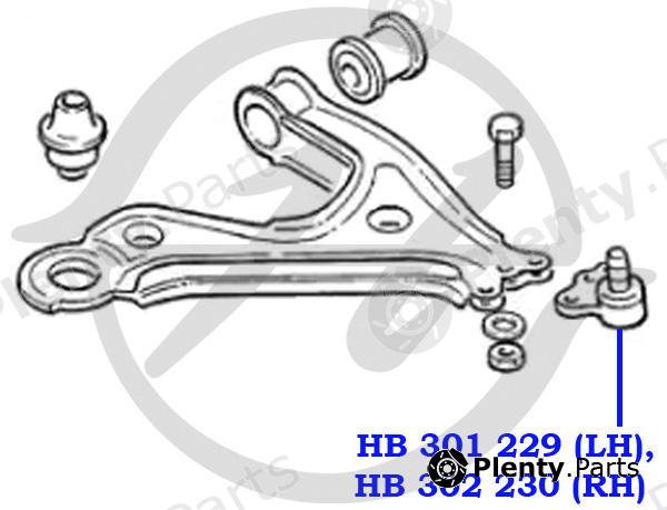  HANSE part HB301229 Replacement part