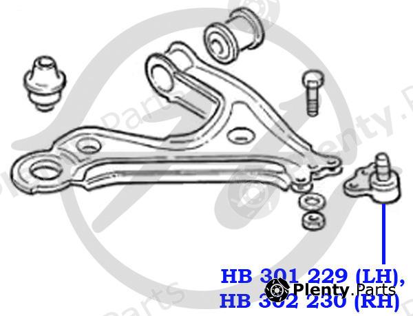  HANSE part HB302230 Replacement part