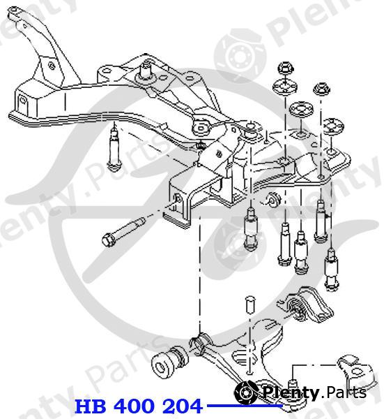  HANSE part HB400204 Replacement part