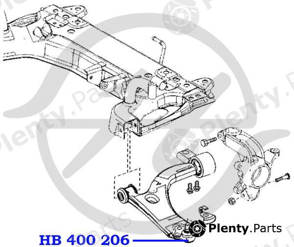  HANSE part HB400206 Replacement part