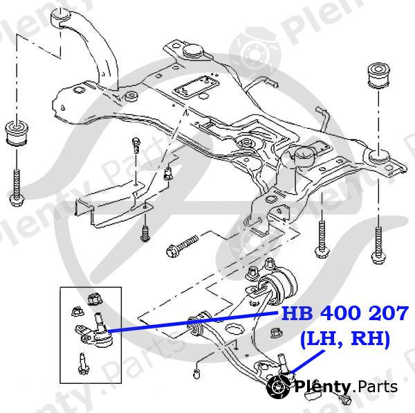 HANSE part HB400207 Replacement part