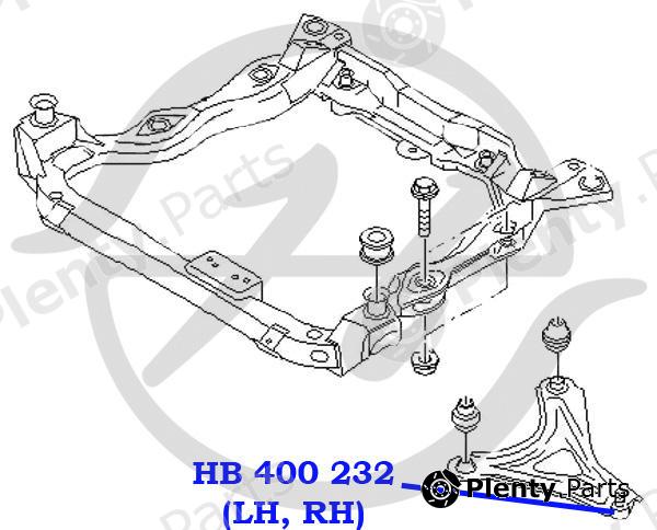  HANSE part HB400232 Replacement part