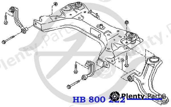  HANSE part HB800222 Replacement part