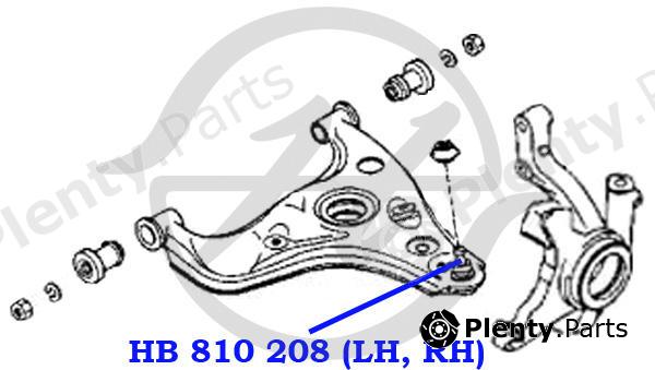  HANSE part HB810208 Replacement part