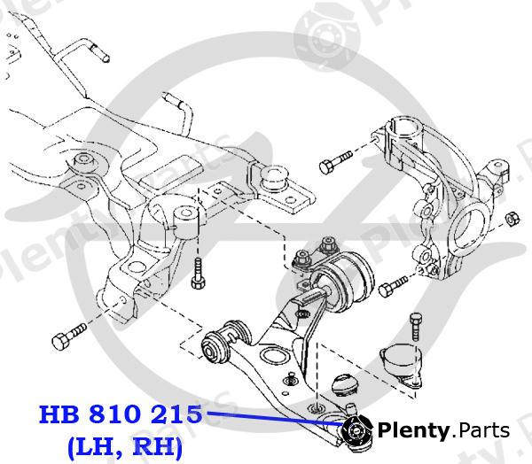  HANSE part HB810215 Replacement part