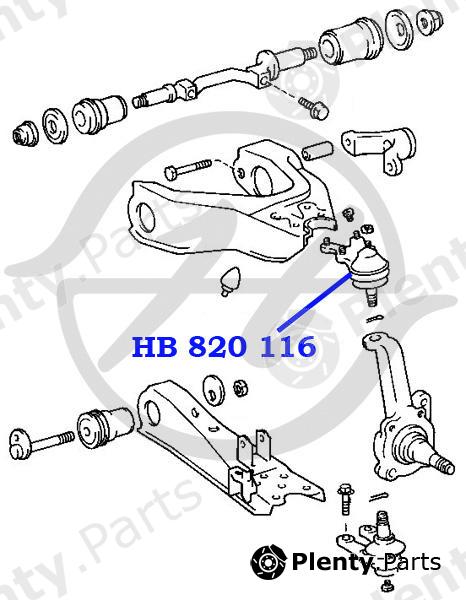  HANSE part HB820116 Replacement part