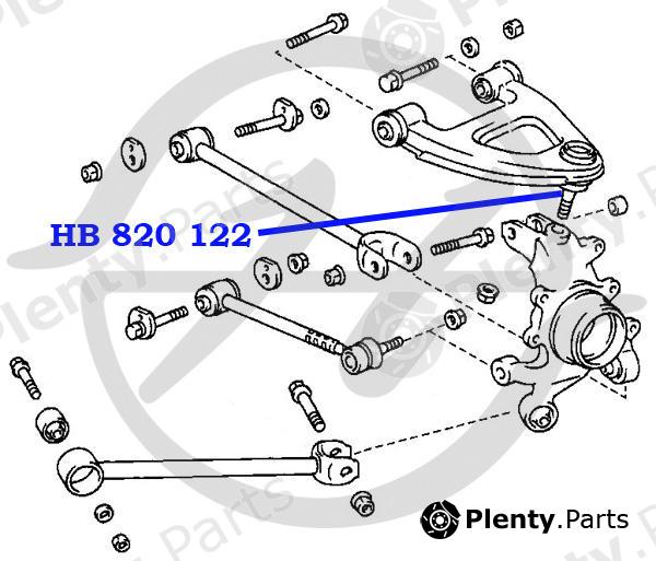  HANSE part HB820122 Replacement part