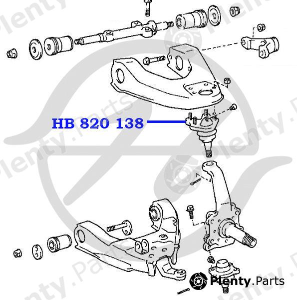  HANSE part HB820138 Replacement part