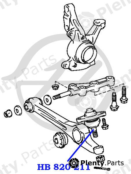  HANSE part HB820211 Replacement part