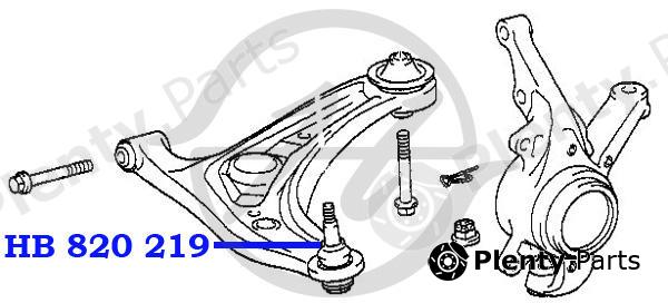  HANSE part HB820219 Replacement part