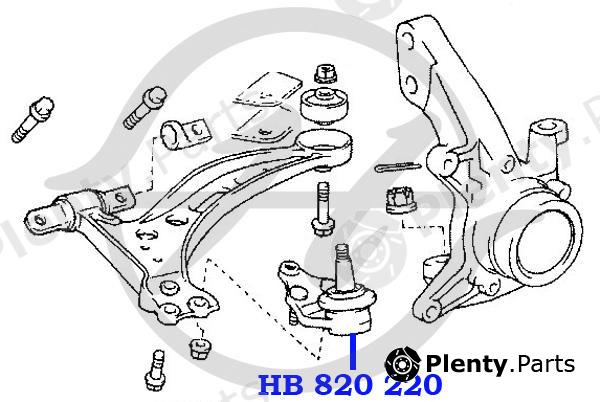  HANSE part HB820220 Replacement part