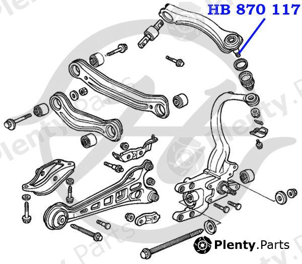  HANSE part HB870117 Replacement part