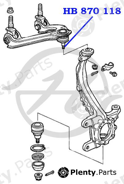  HANSE part HB870118 Replacement part