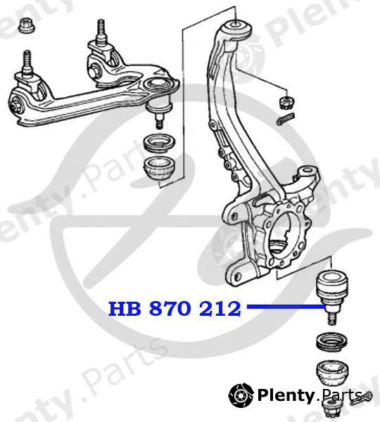  HANSE part HB870212 Replacement part