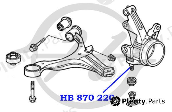  HANSE part HB870220 Replacement part