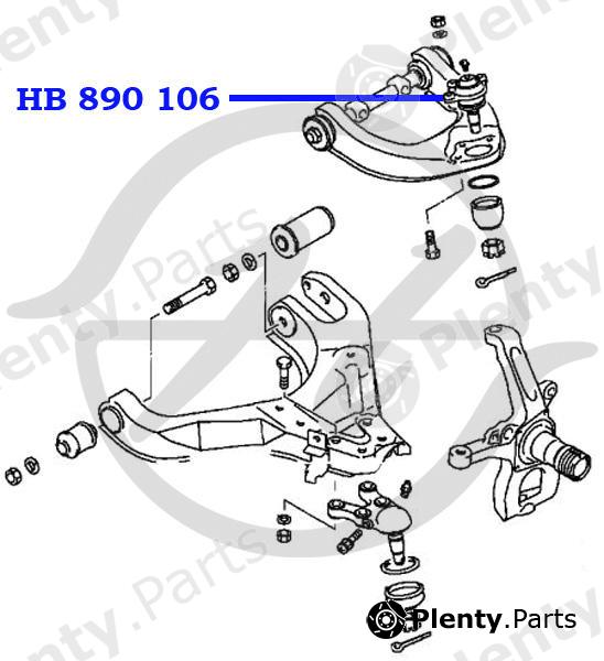  HANSE part HB890106 Replacement part