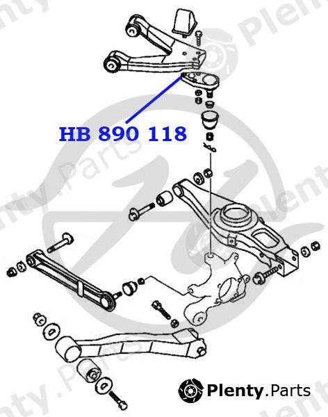 HANSE part HB890118 Replacement part