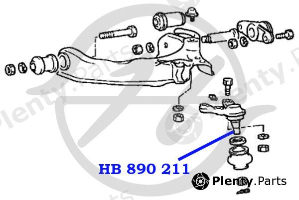  HANSE part HB890211 Replacement part