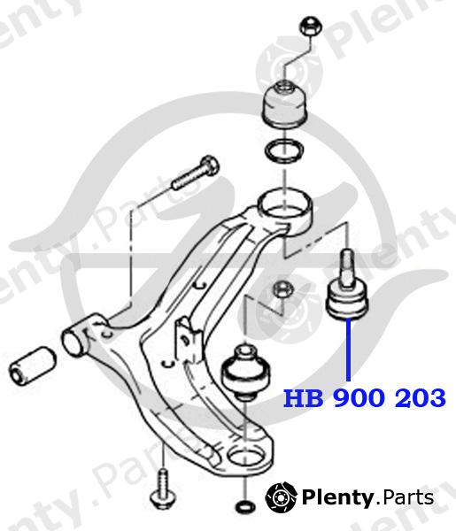 HANSE part HB900203 Replacement part