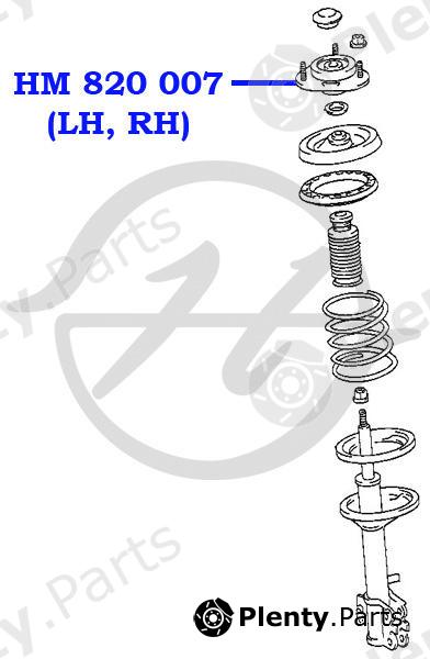  HANSE part HM820007 Replacement part