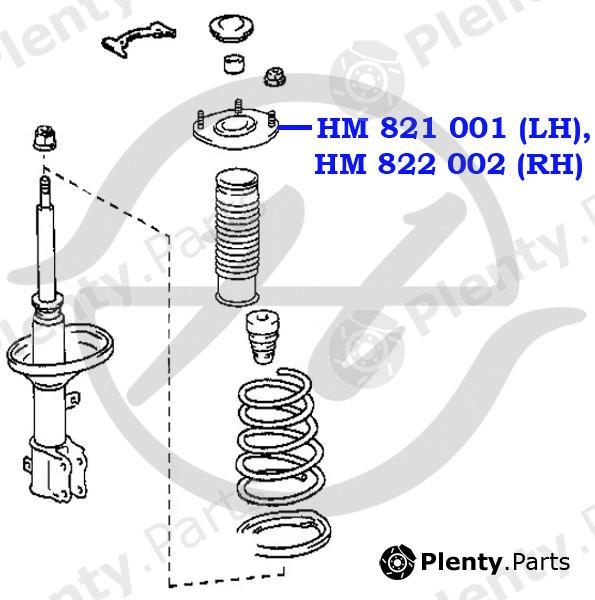  HANSE part HM821001 Replacement part