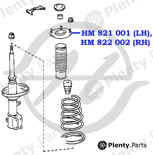  HANSE part HM822002 Replacement part
