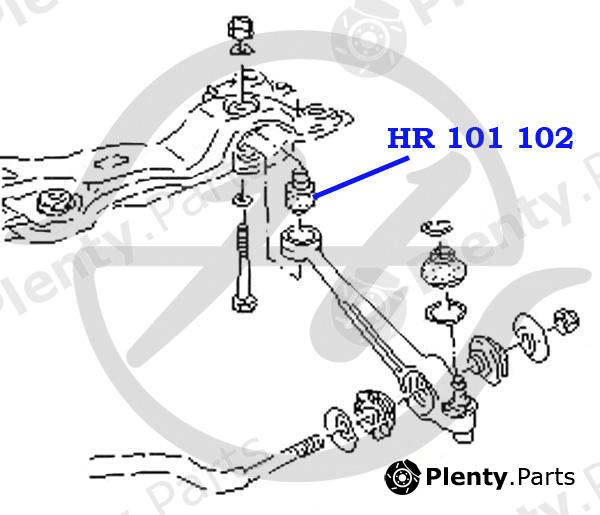  HANSE part HR101102 Replacement part