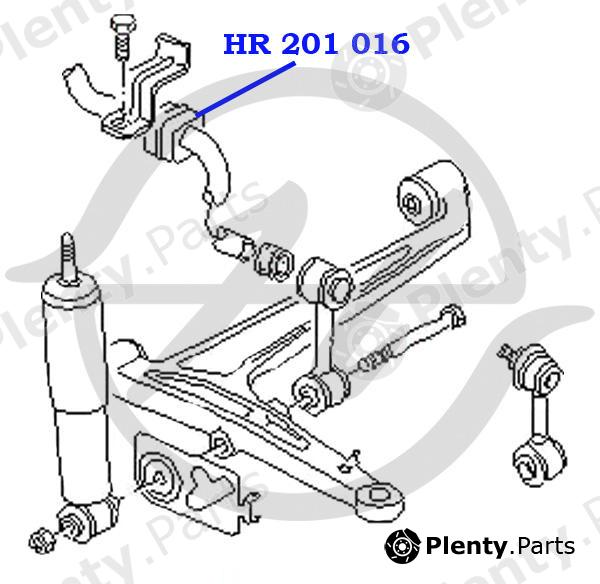  HANSE part HR201016 Replacement part