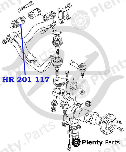 HANSE part HR201117 Replacement part