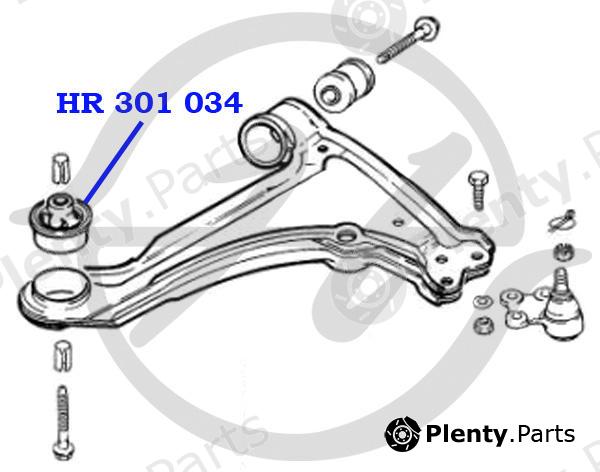  HANSE part HR301034 Replacement part