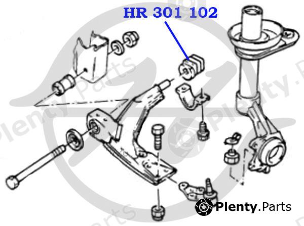  HANSE part HR301102 Replacement part