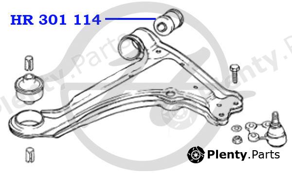  HANSE part HR301114 Replacement part