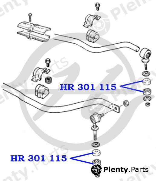  HANSE part HR301115 Replacement part