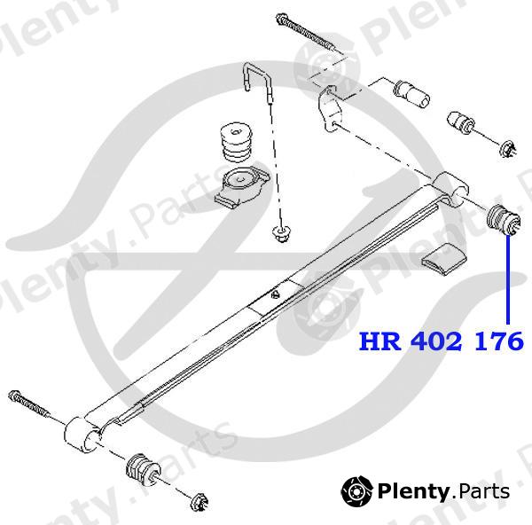  HANSE part HR402176 Replacement part