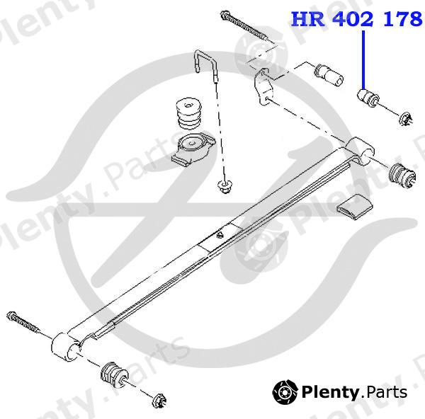  HANSE part HR402178 Replacement part