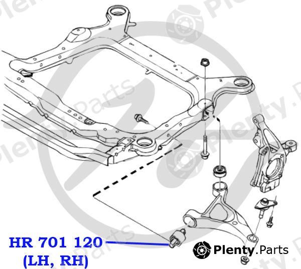  HANSE part HR701120 Replacement part