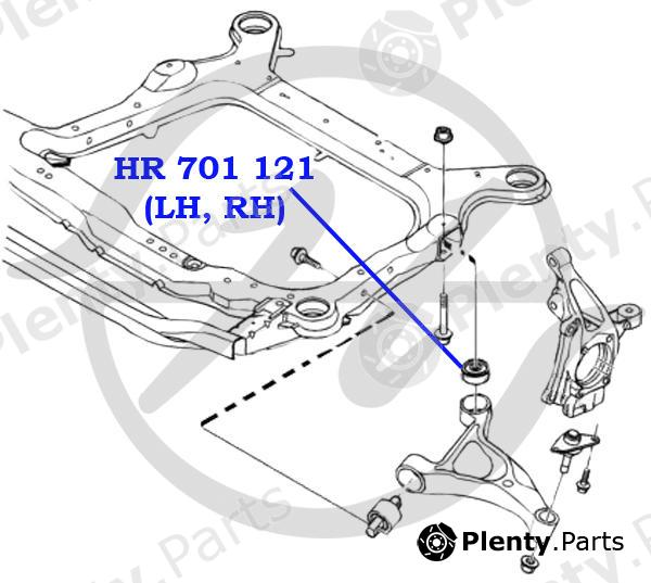  HANSE part HR701121 Replacement part
