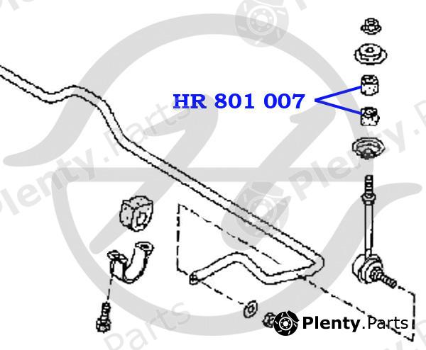  HANSE part HR801007 Replacement part