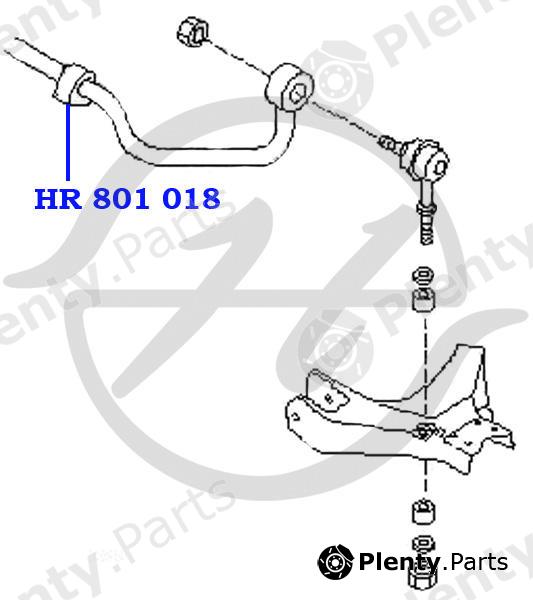 HANSE part HR801018 Replacement part